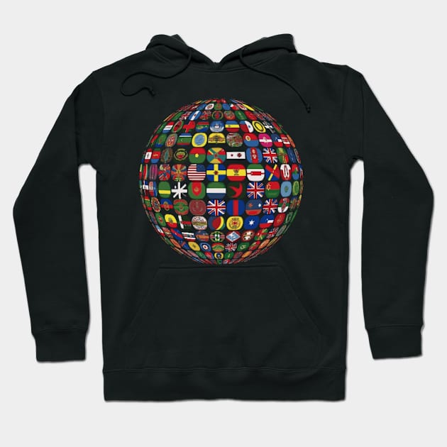 Flags Hoodie by Pixy Official